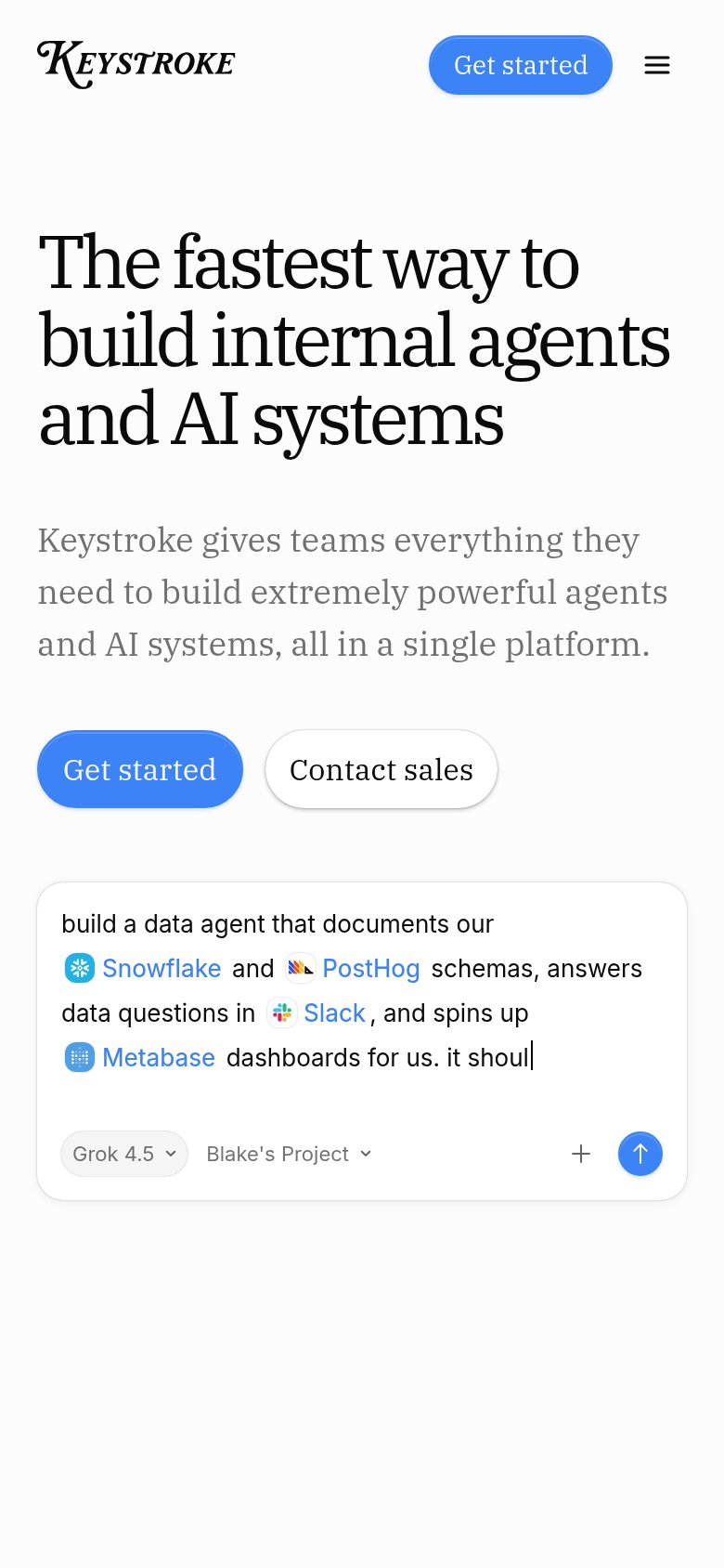 Buster mobile capture for Mobile web