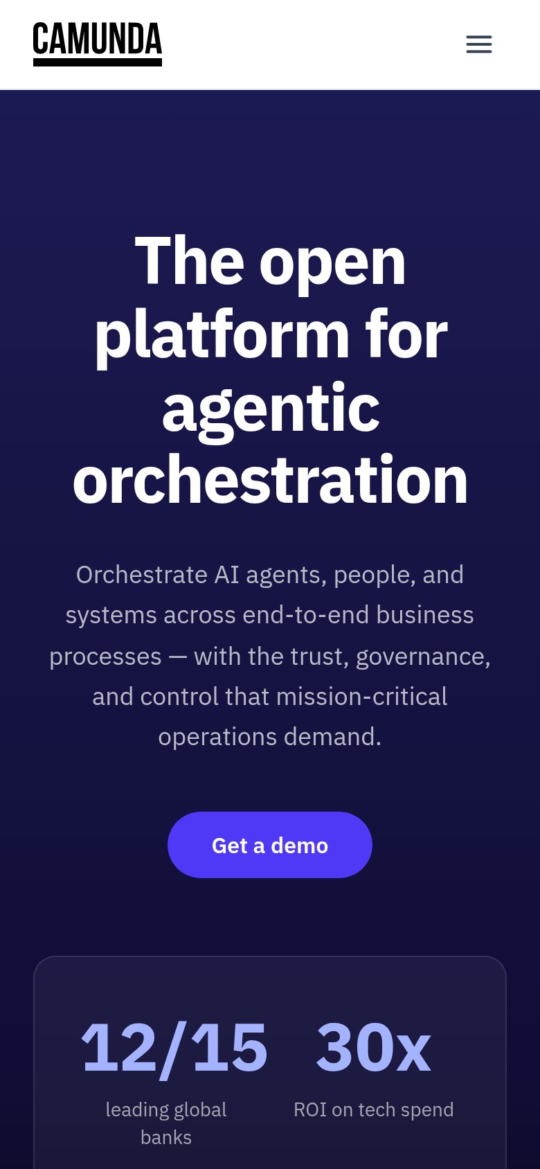 Camunda mobile capture for Mobile web