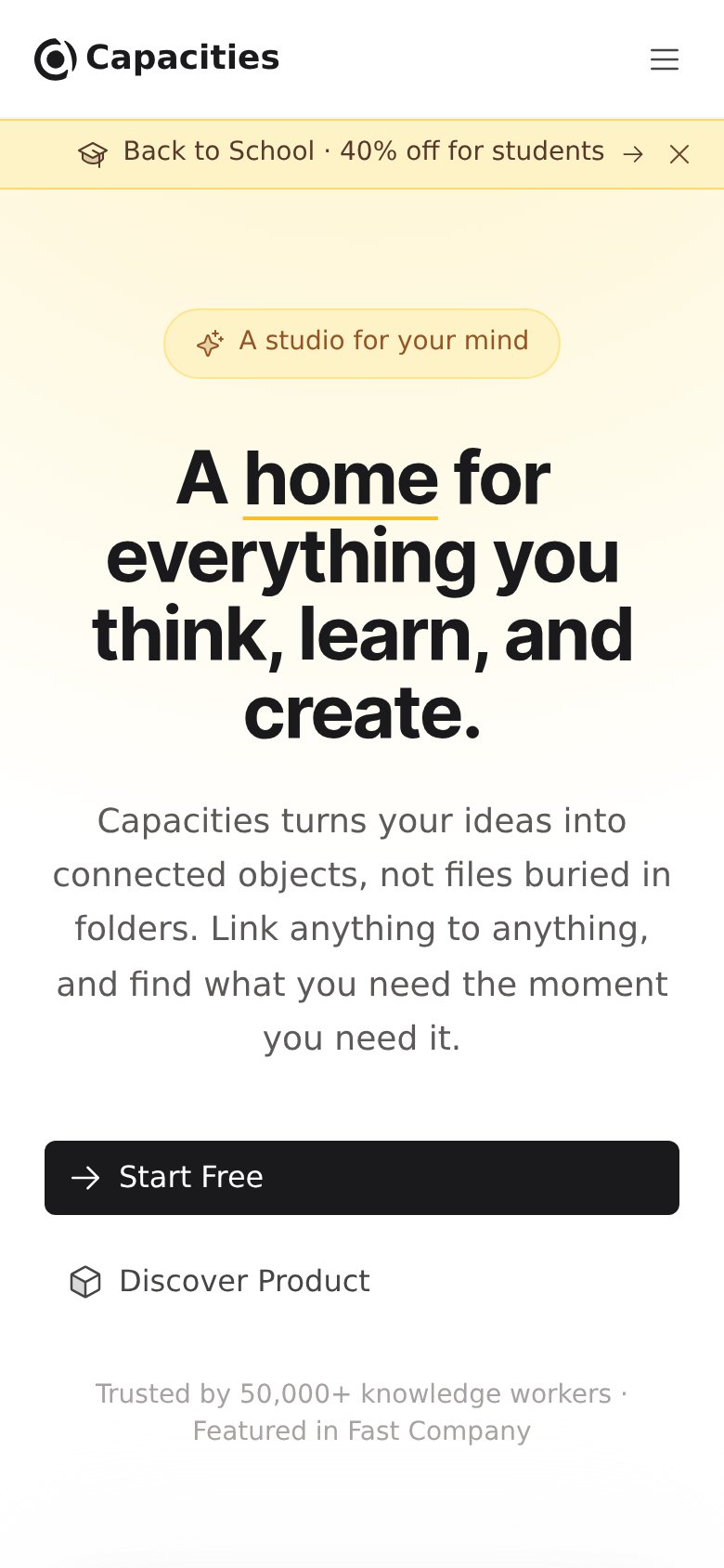 Mobile web annotations on the mobile capture