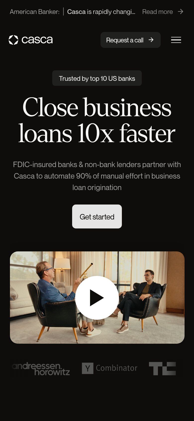 Casca mobile capture for Mobile web