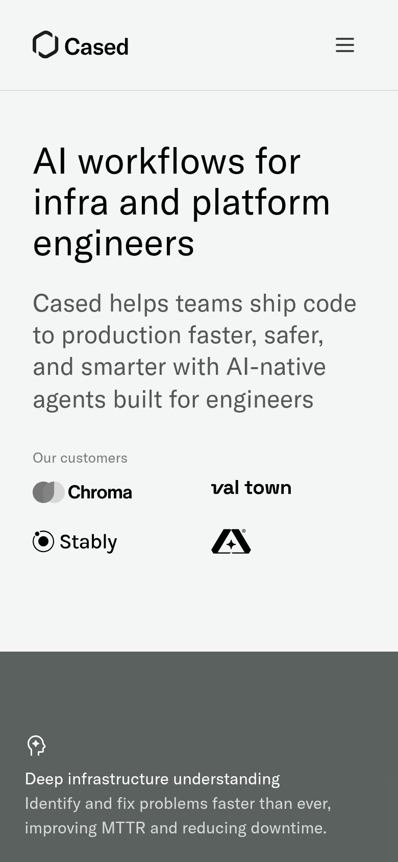 Cased mobile capture for Mobile web