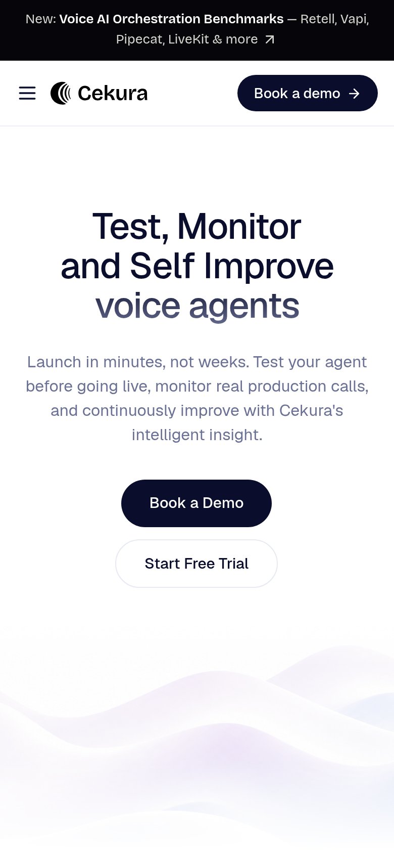 Cekura mobile capture for Mobile web