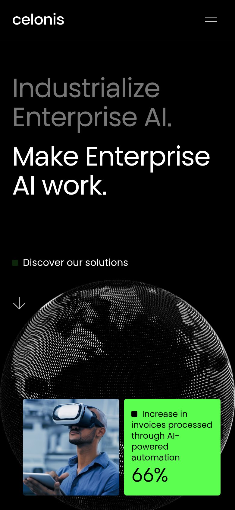 Celonis mobile capture for Mobile web