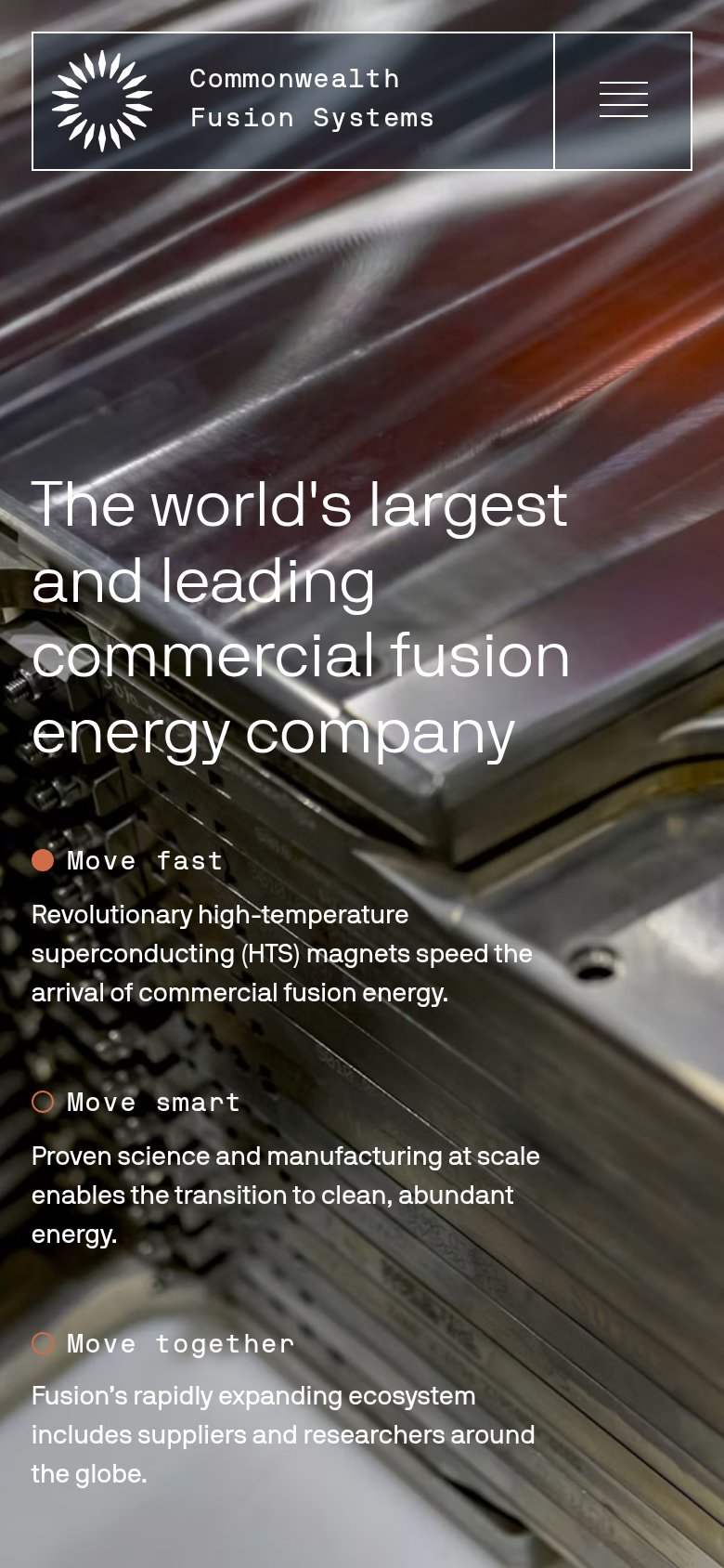 Commonwealth Fusion Systems mobile capture for Mobile web