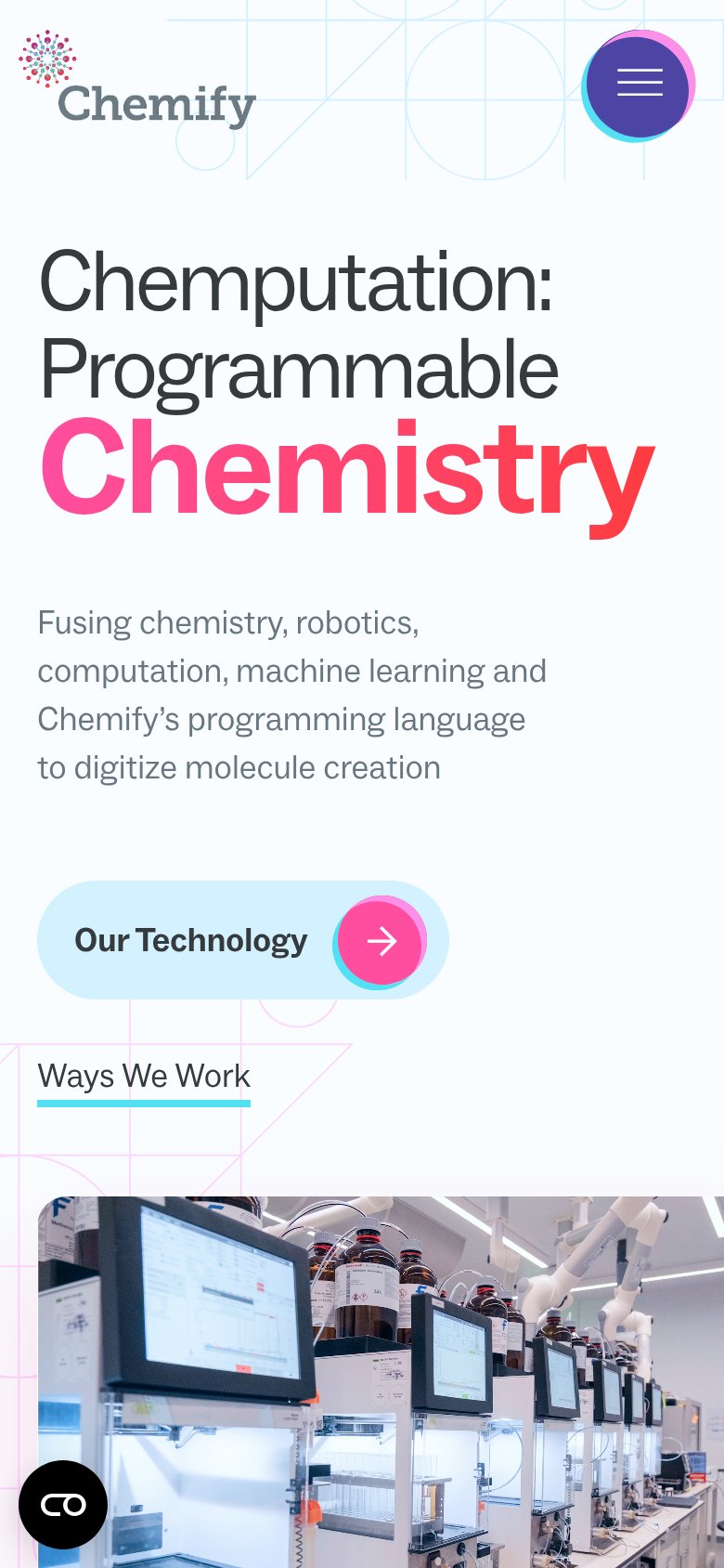 Retro Biosciences' alternative — Chemify mobile capture for Mobile web