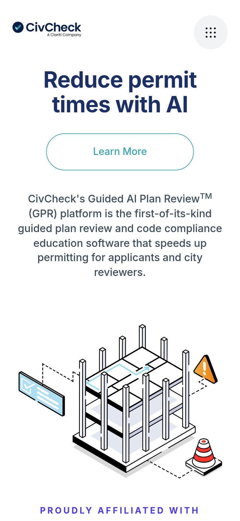 Prepared (Govly-adjacent excluded) — CivCheck mobile capture for Mobile web