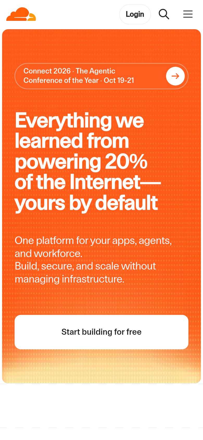 Cloudflare Zero Trust (Cloudflare One) mobile capture for Mobile web