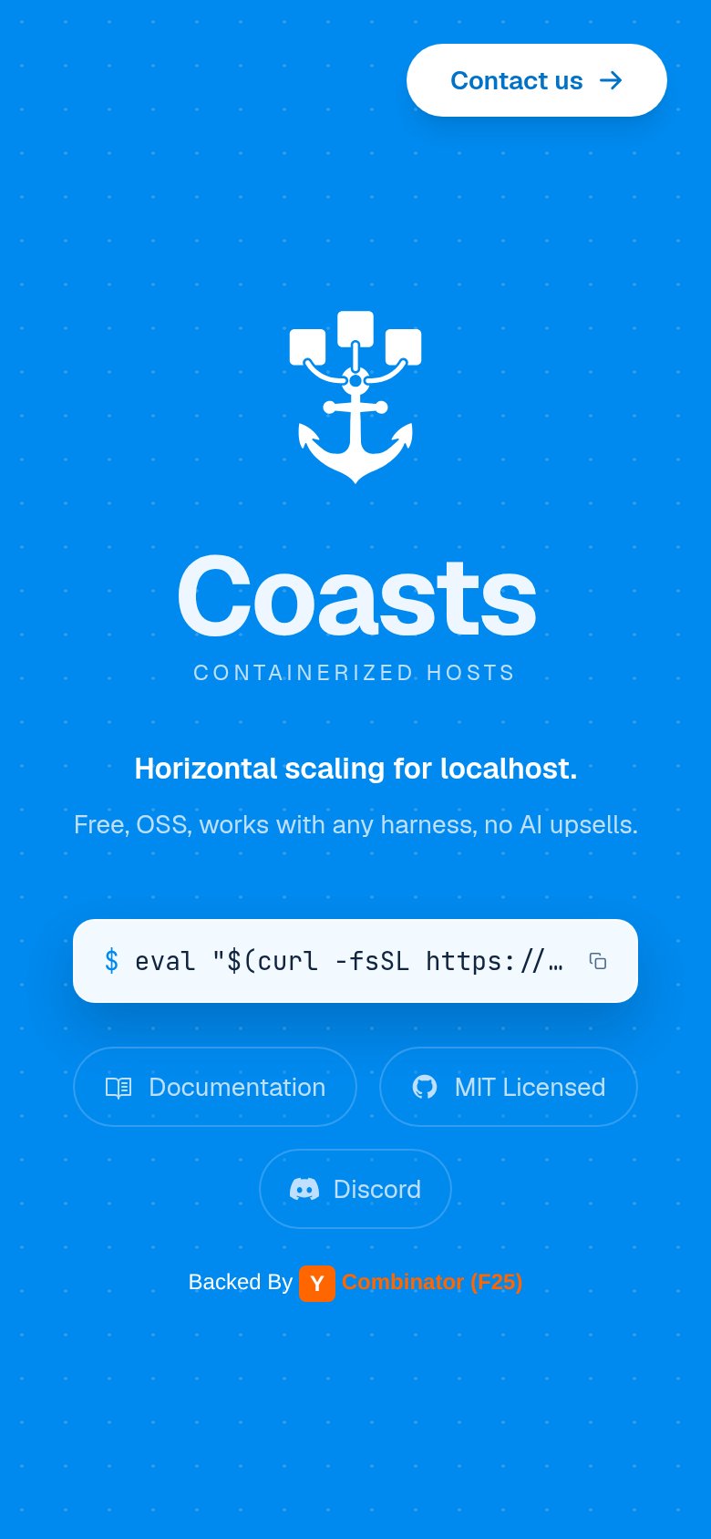 Coasts mobile capture for Mobile web