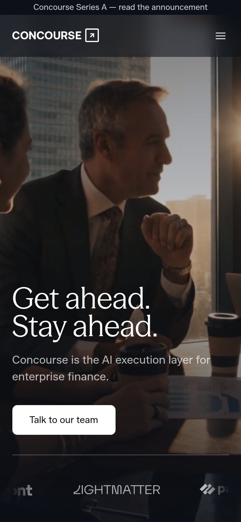 Concourse mobile capture for Mobile web