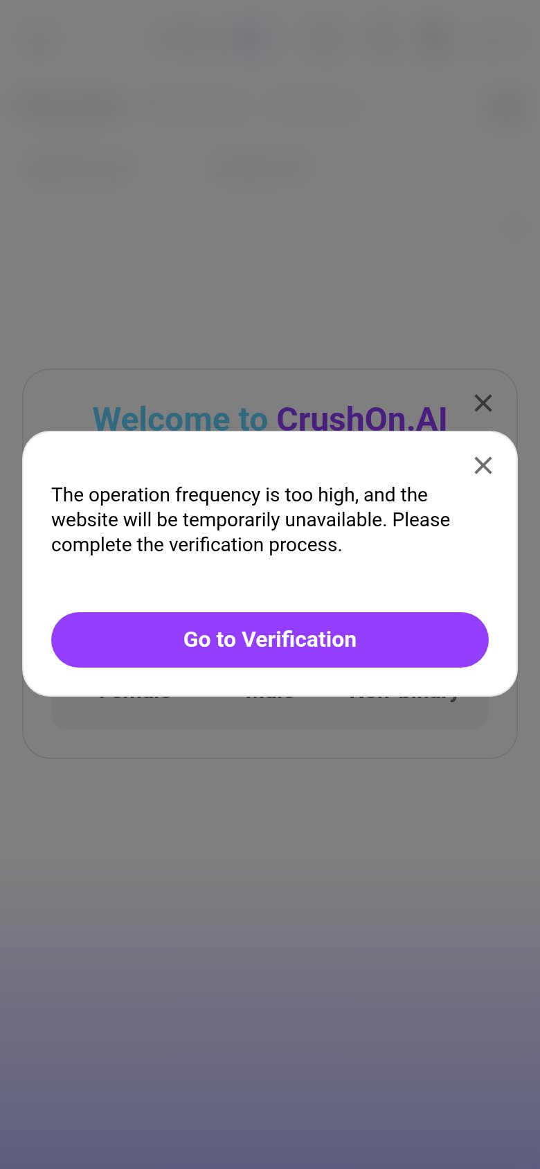 Crushon AI mobile capture for Mobile web