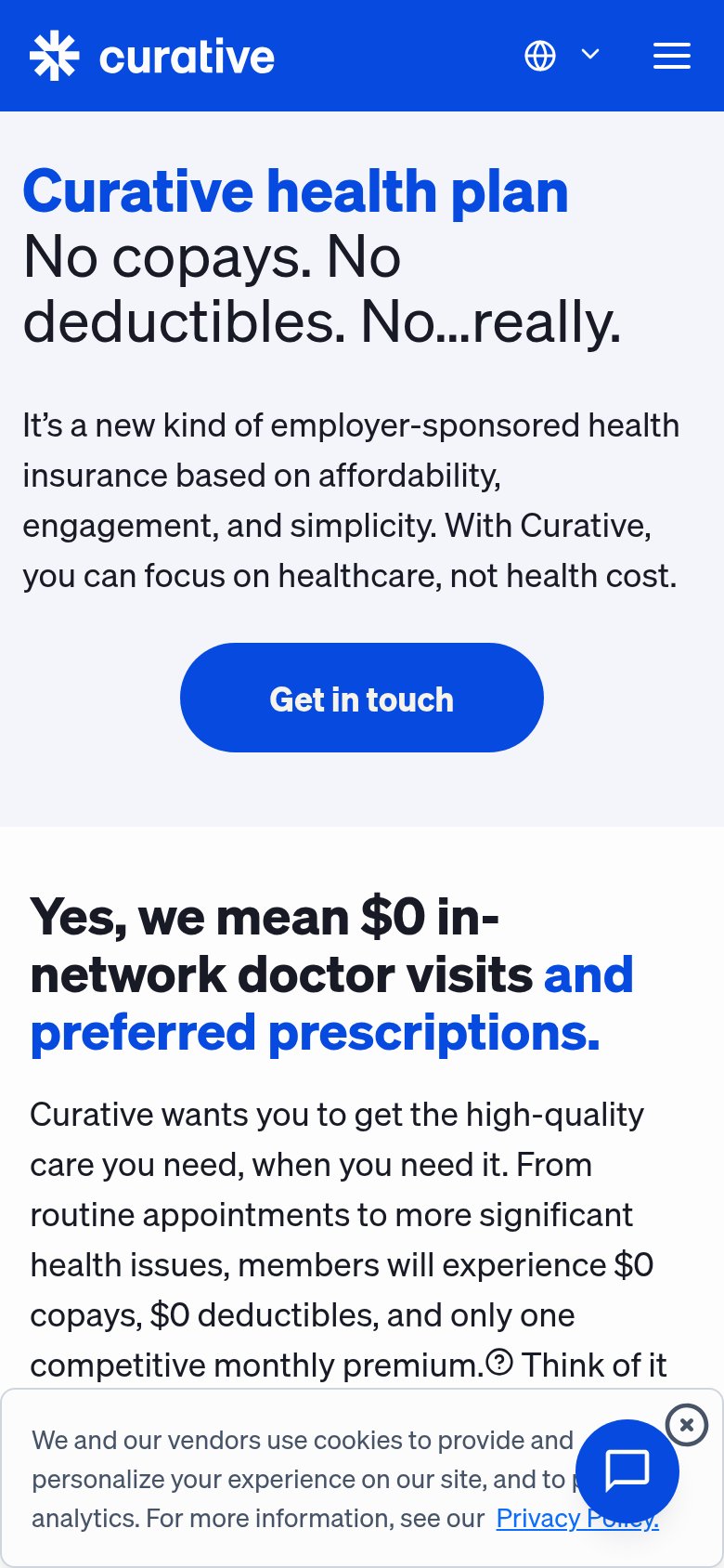 Curative mobile capture for Mobile web