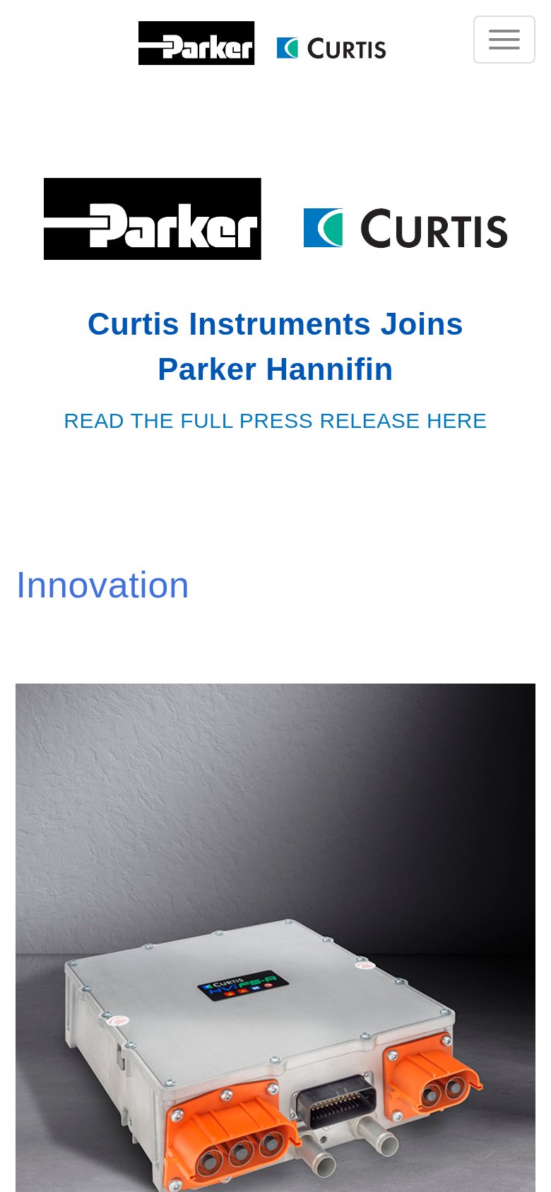 Curtis Instruments mobile capture for Mobile web