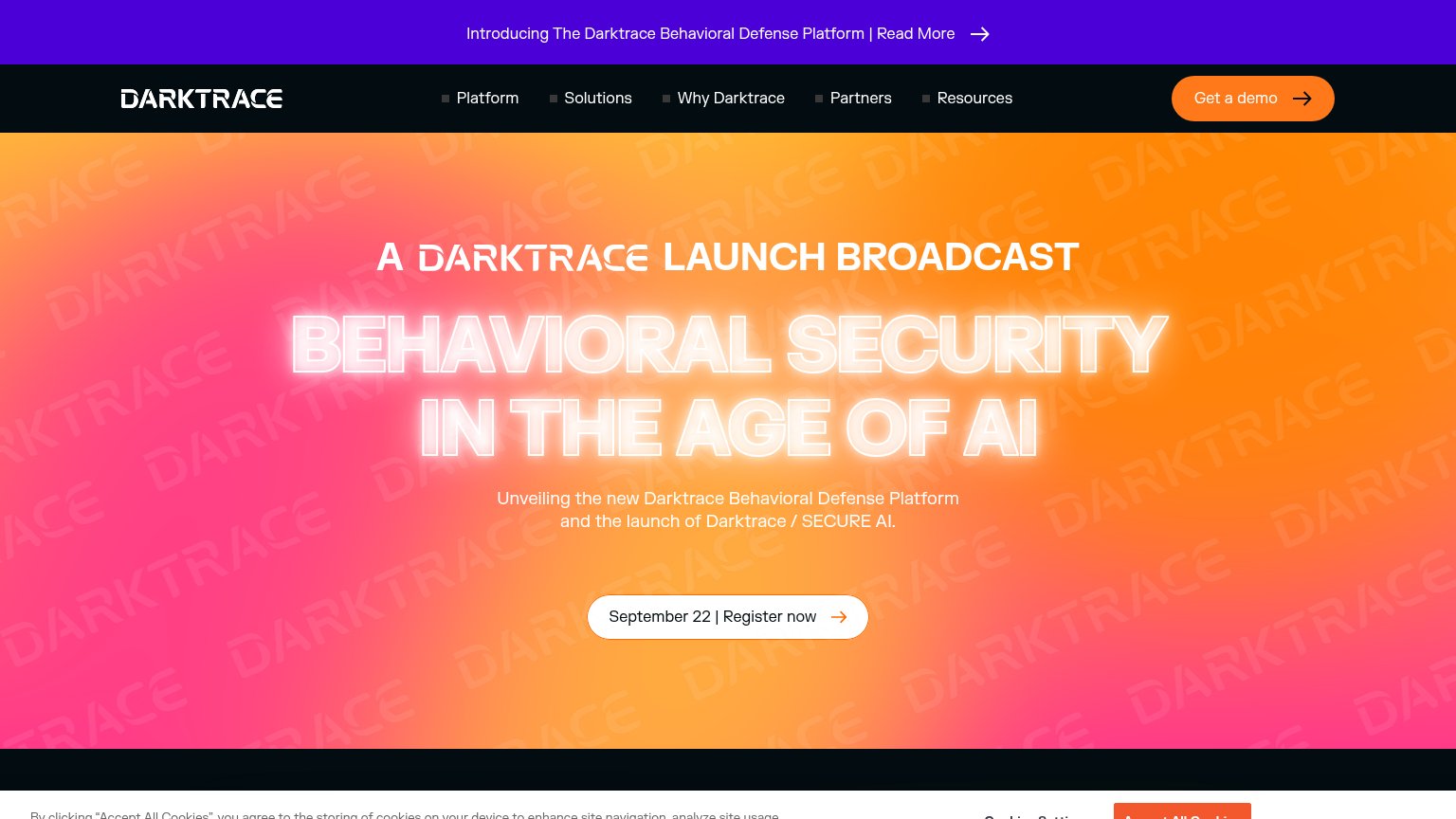 Darktrace desktop capture for Trust