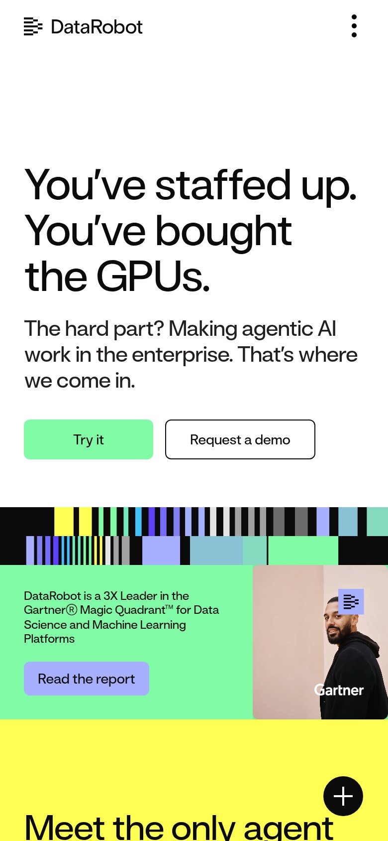 DataRobot mobile capture for Mobile web