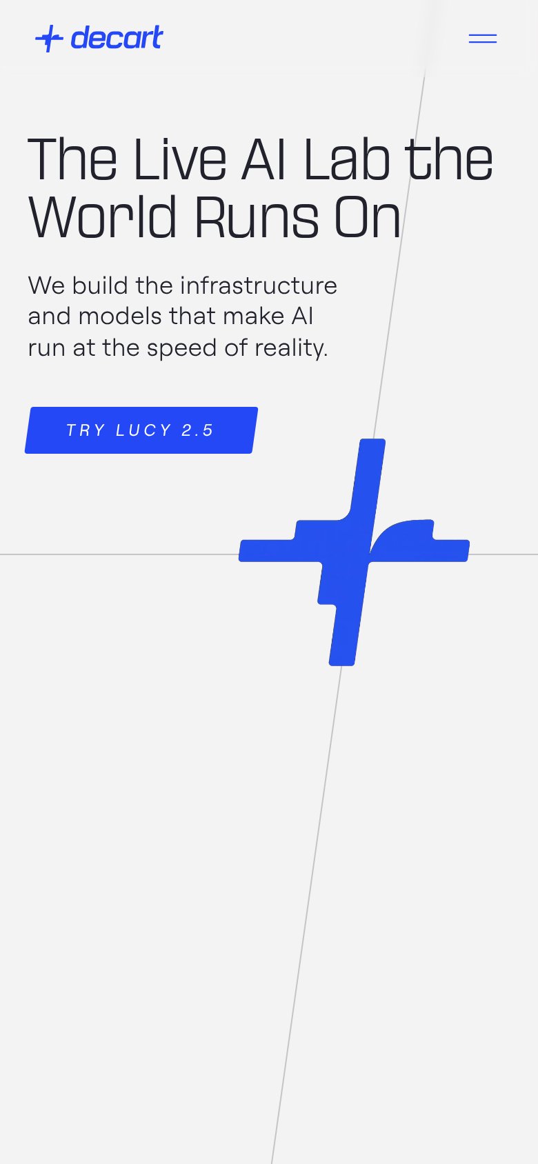 Decart mobile capture for Mobile web