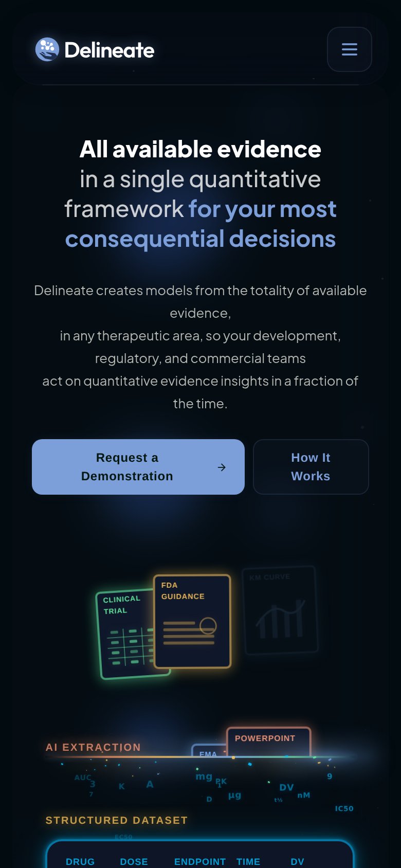 Delineate mobile capture for Mobile web