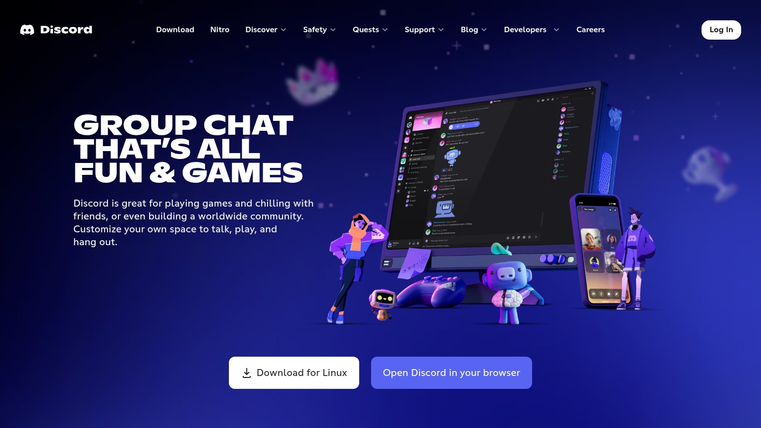 Discord desktop capture for Information hierarchy