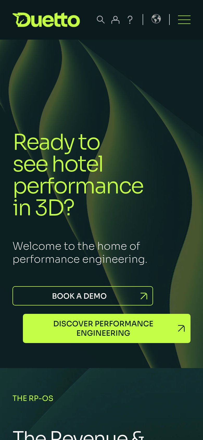 Duetto mobile capture for Mobile web