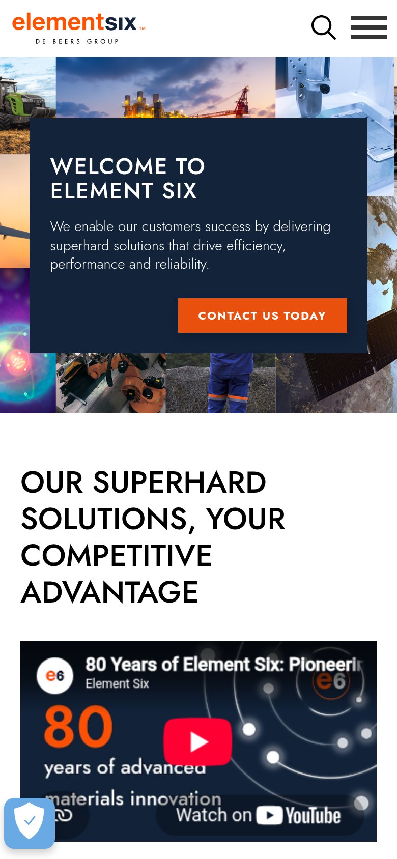 Element Six mobile capture for Mobile web