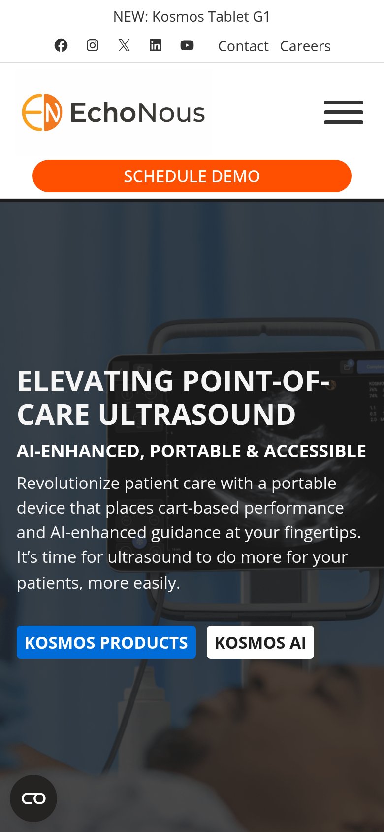 EchoNous mobile capture for Mobile web