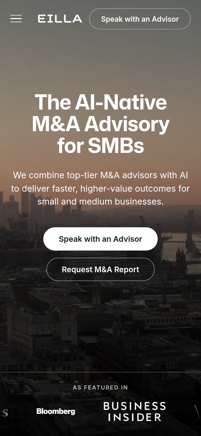Eilla AI mobile capture for Mobile web