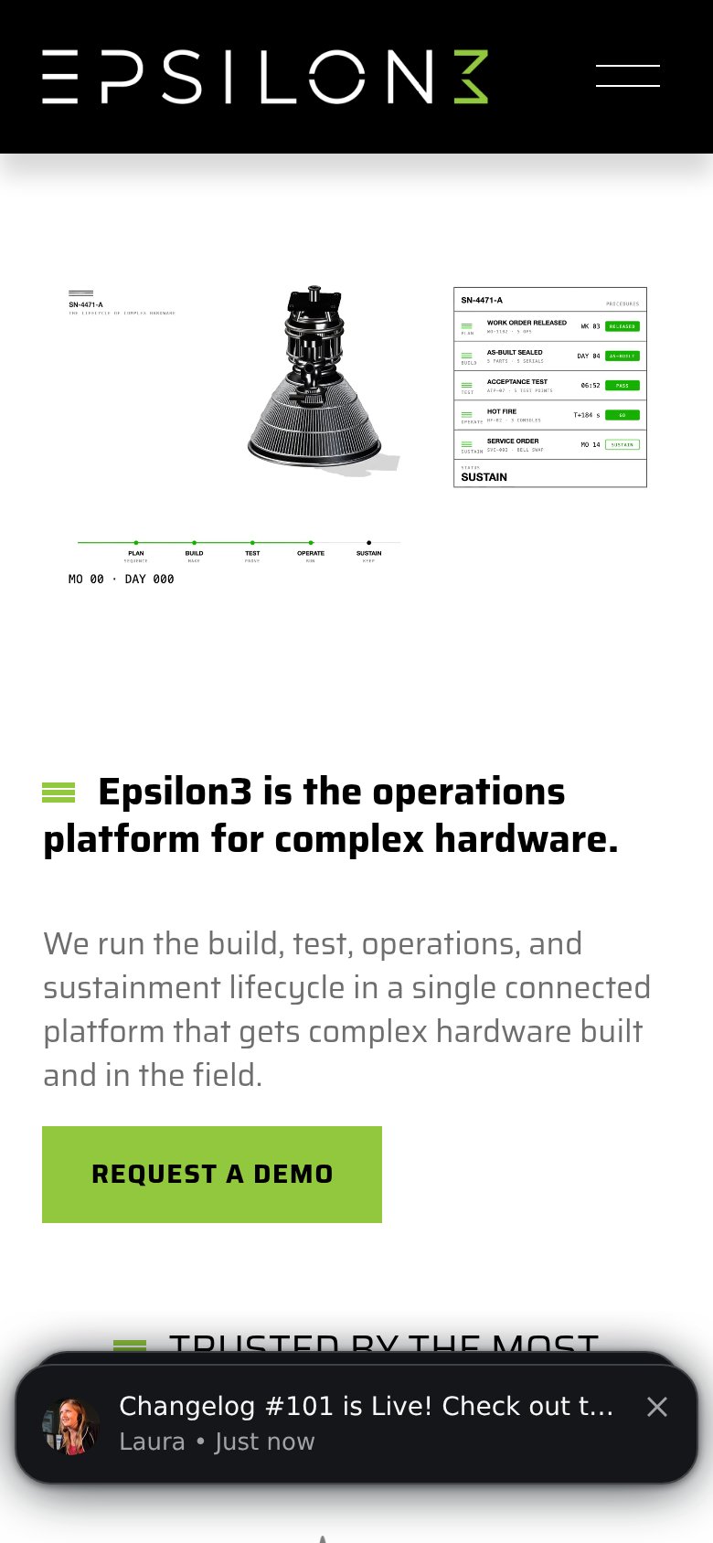 Epsilon3 mobile capture for Mobile web