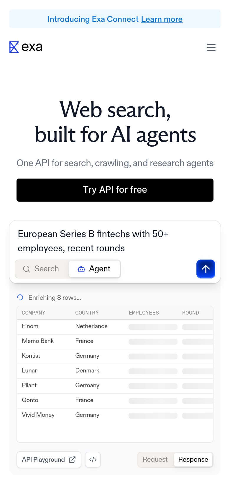 Exa (Exa Code) mobile capture for Mobile web
