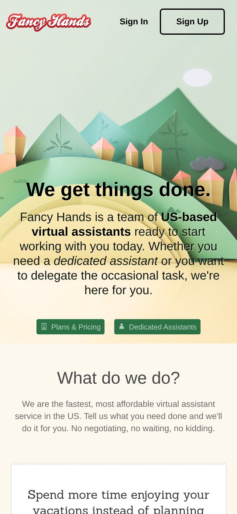 Fancy Hands mobile capture for Mobile web