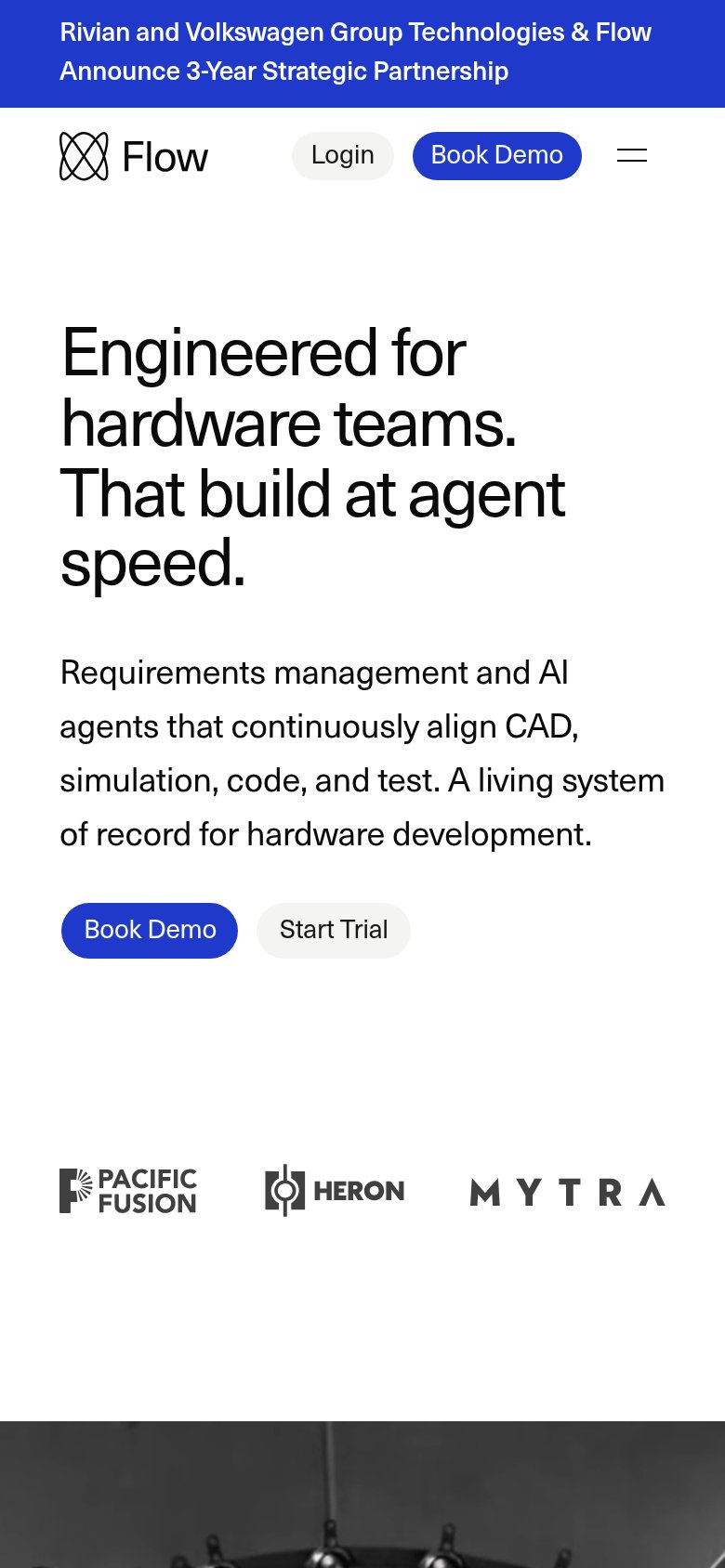 Flow Engineering mobile capture for Mobile web