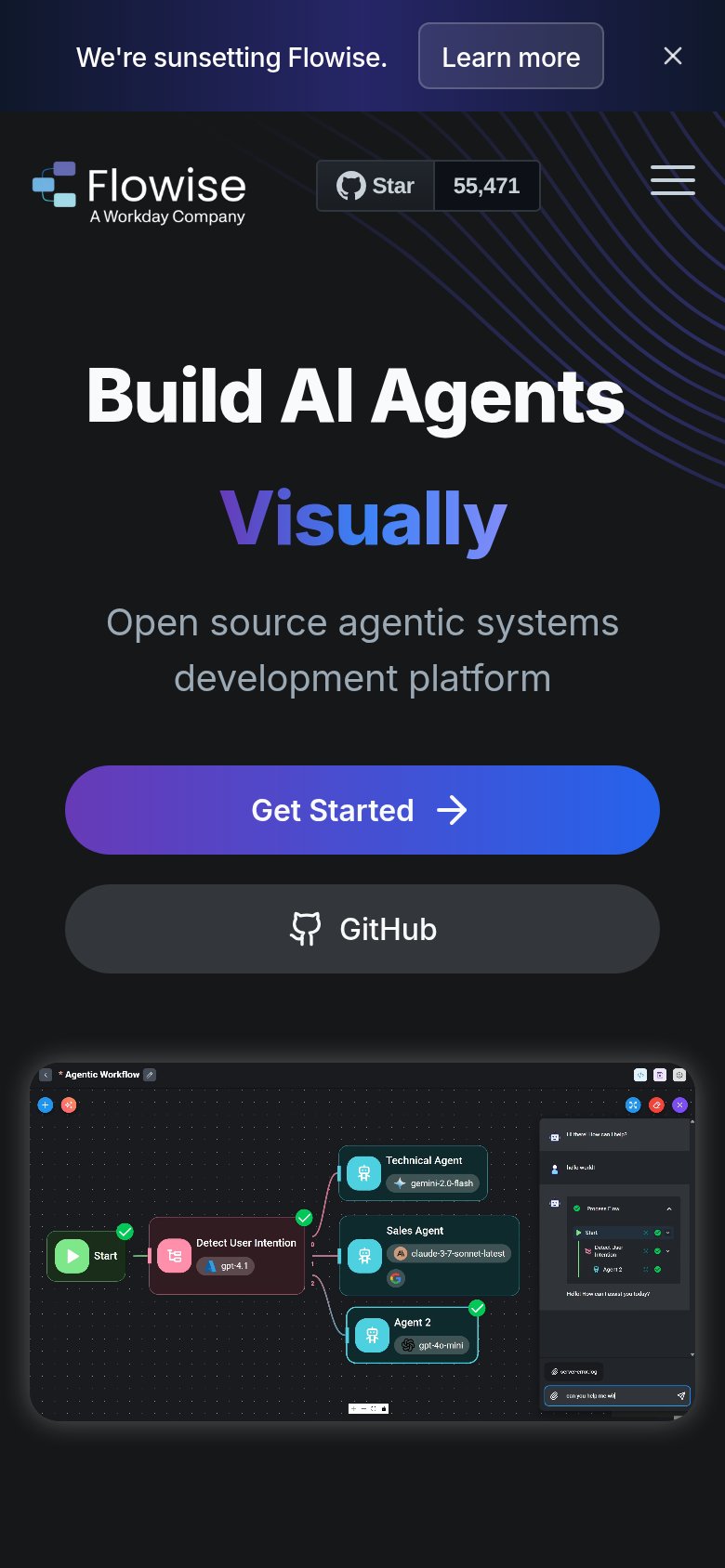 Flowise mobile capture for Mobile web