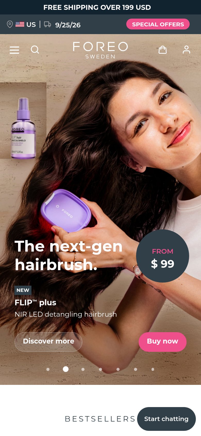 FOREO mobile capture for Mobile web