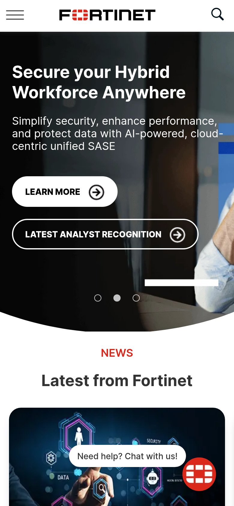 Lacework FortiCNAPP mobile capture for Mobile web