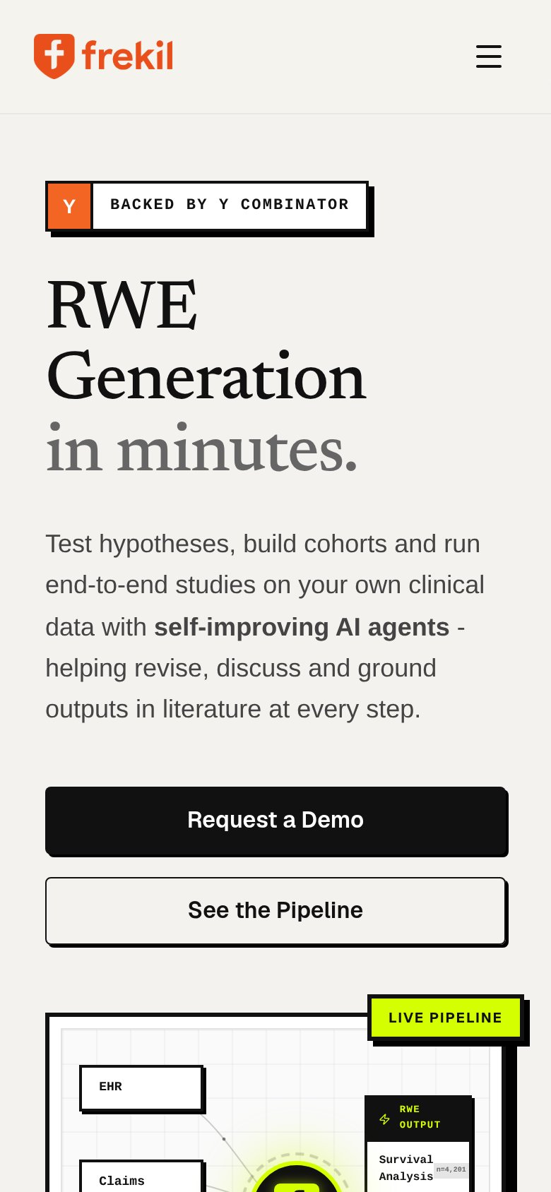 Frekil mobile capture for Mobile web