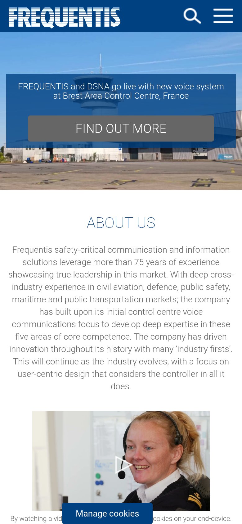 Frequentis mobile capture for Mobile web