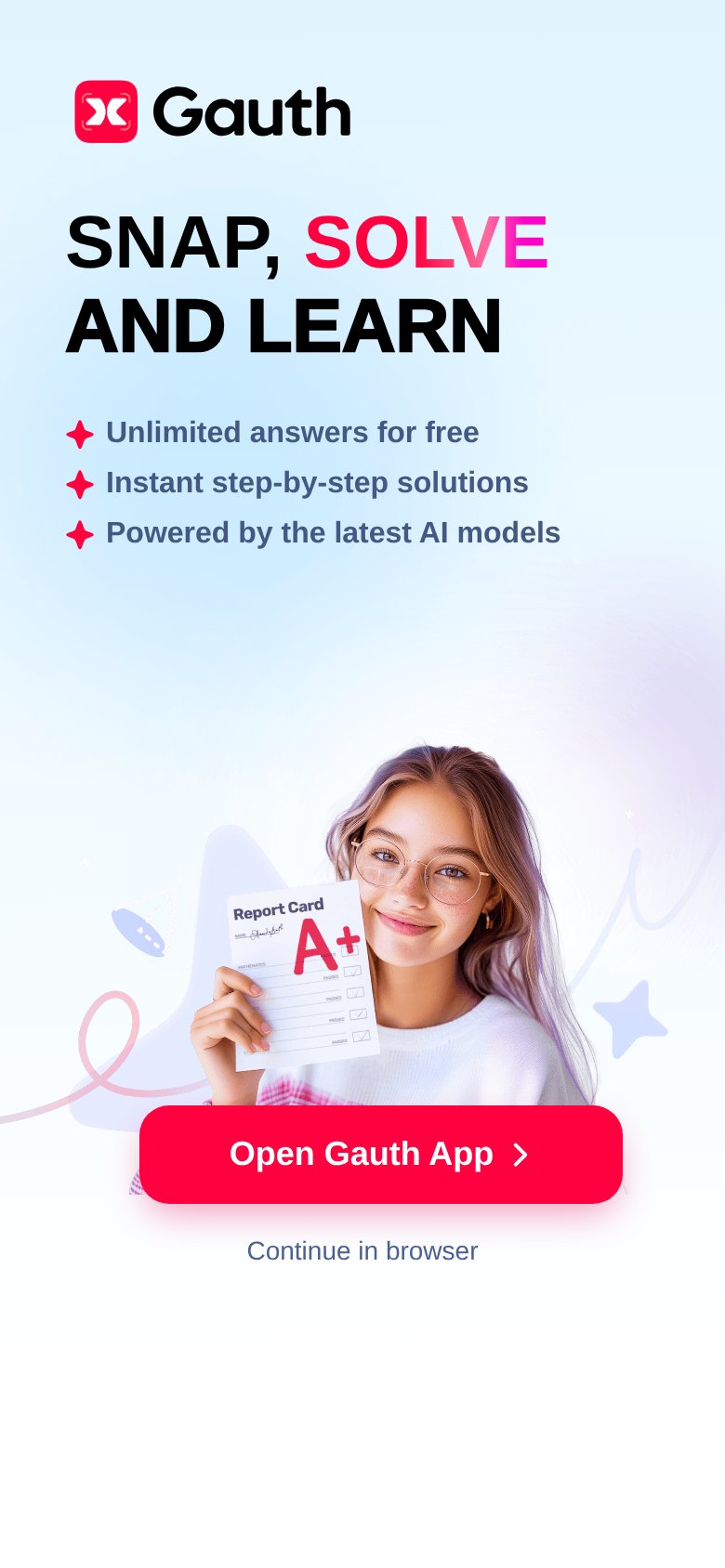 Gauth mobile capture for Mobile web