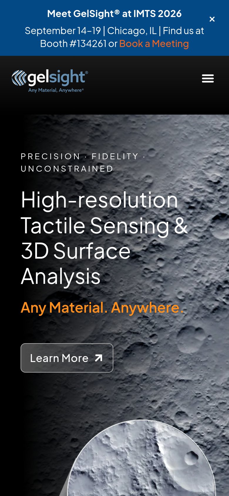 GelSight mobile capture for Mobile web