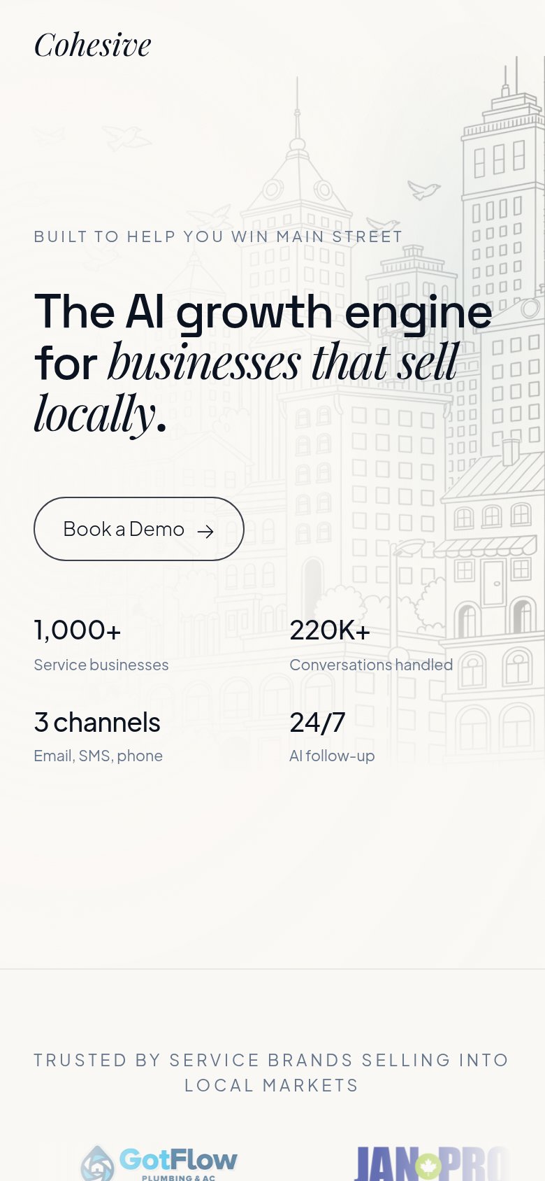 Cohesive mobile capture for Mobile web