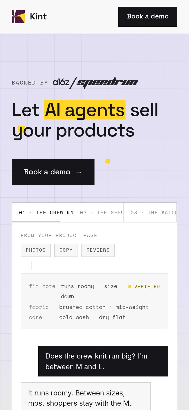 Kint mobile capture for Mobile web