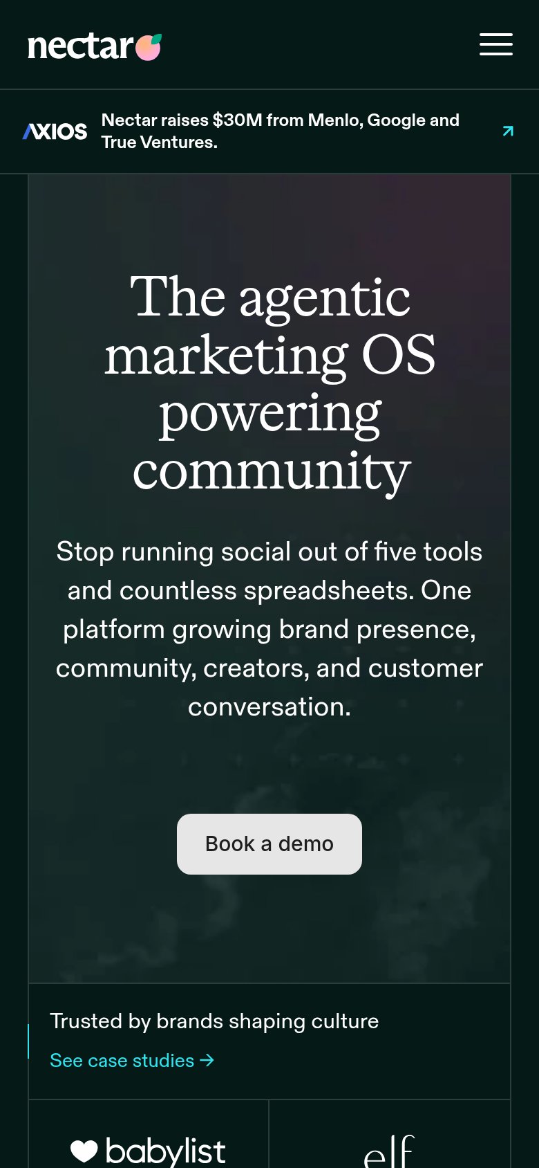 Mobile web annotations on the mobile capture