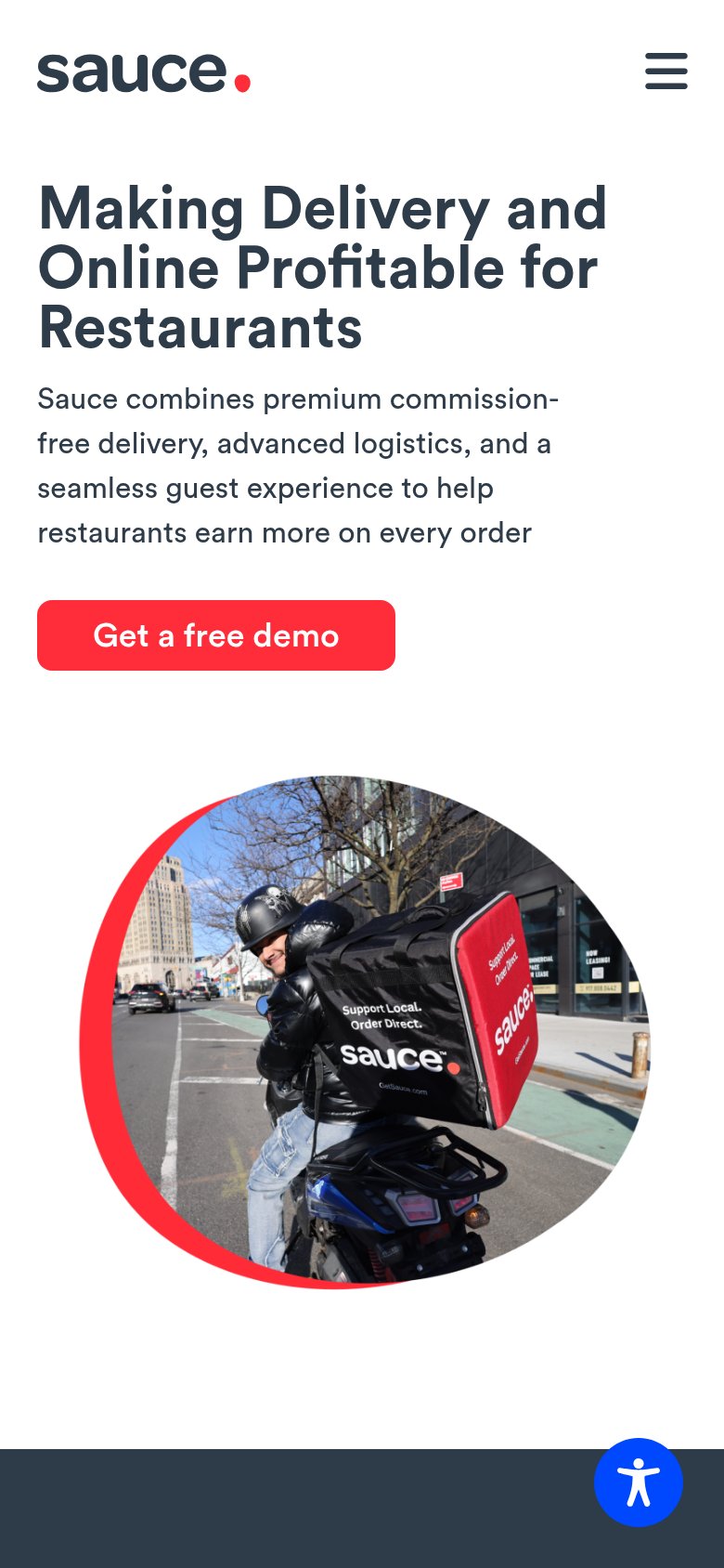 Mustard (formerly Marqii-style UGC / creator marketing for restaurants) — Sauce mobile capture for Mobile web