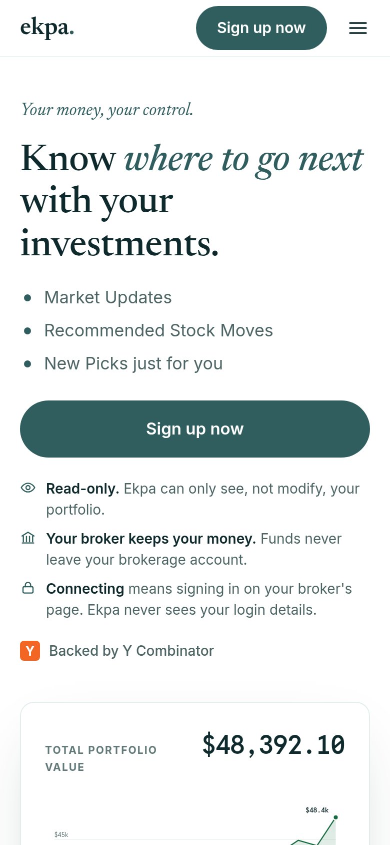 Ekpa mobile capture for Mobile web