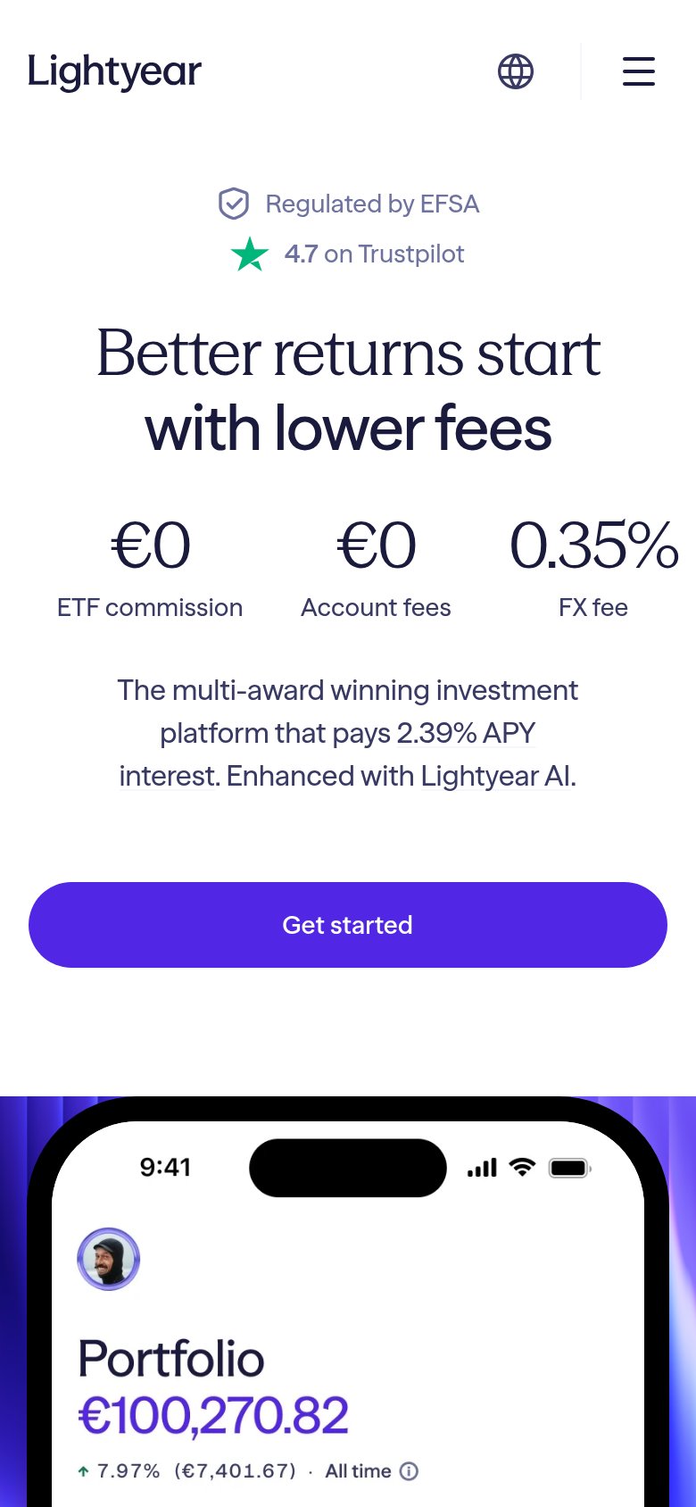 Lightyear mobile capture for Mobile web