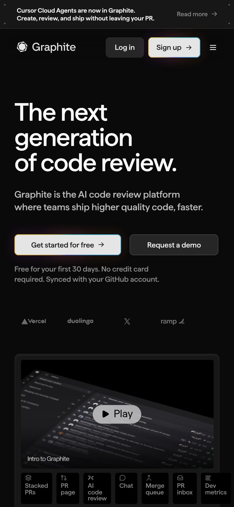 Graphite mobile capture for Mobile web