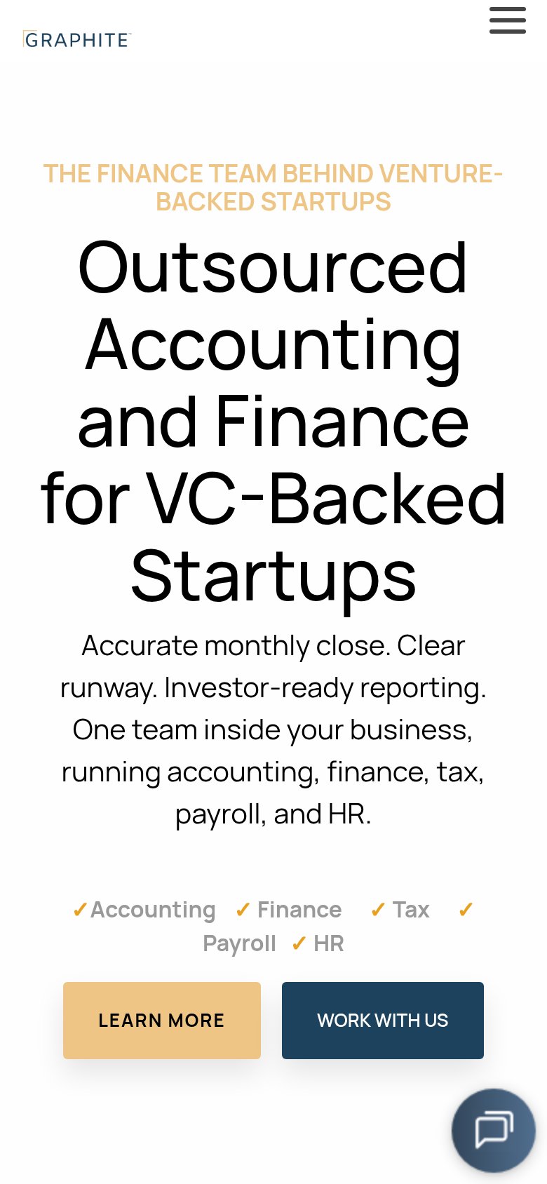 Graphite Financial mobile capture for Mobile web