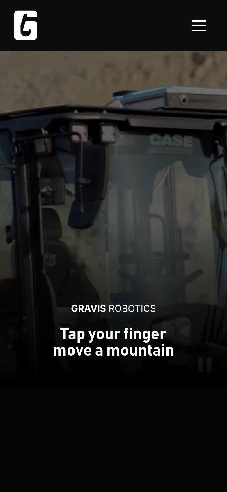 Gravis Robotics mobile capture for Mobile web