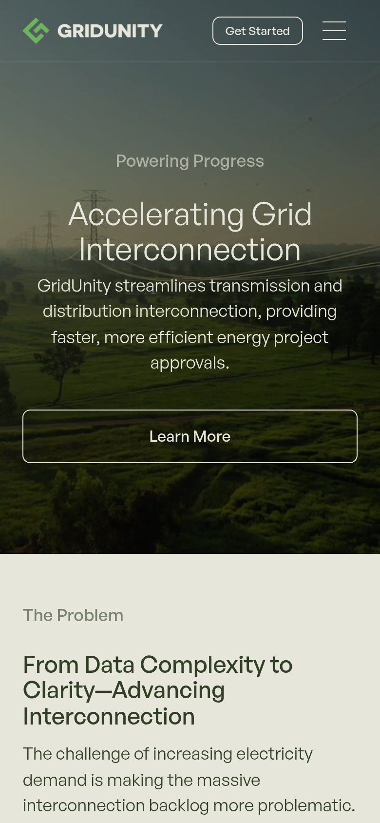 GridUnity mobile capture for Mobile web