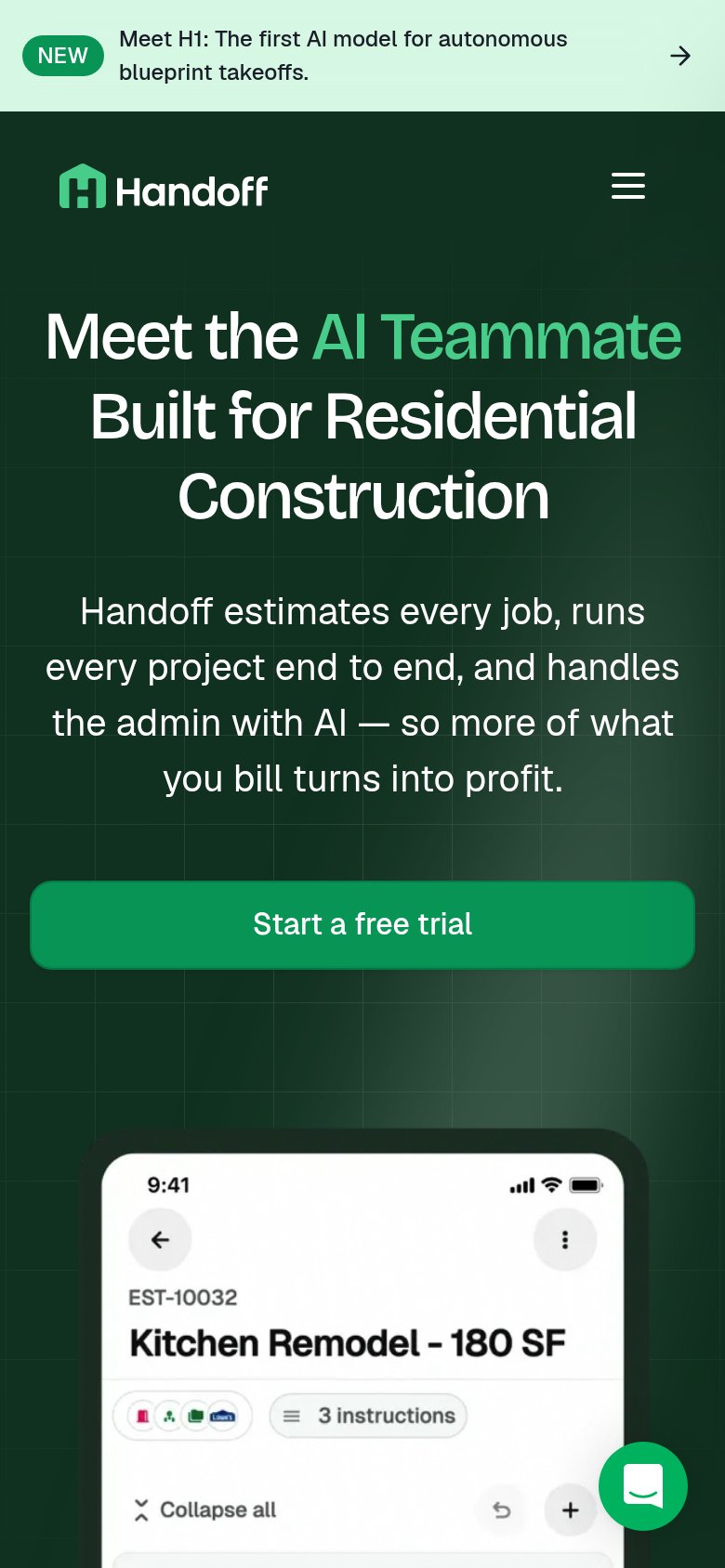 Handoff mobile capture for Mobile web