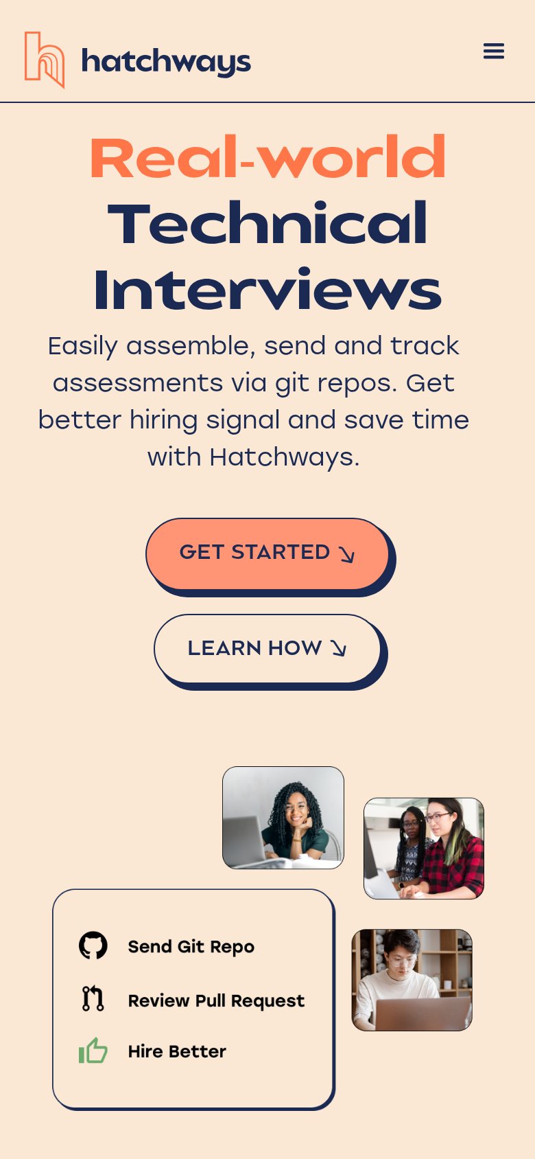 Hatchways mobile capture for Mobile web