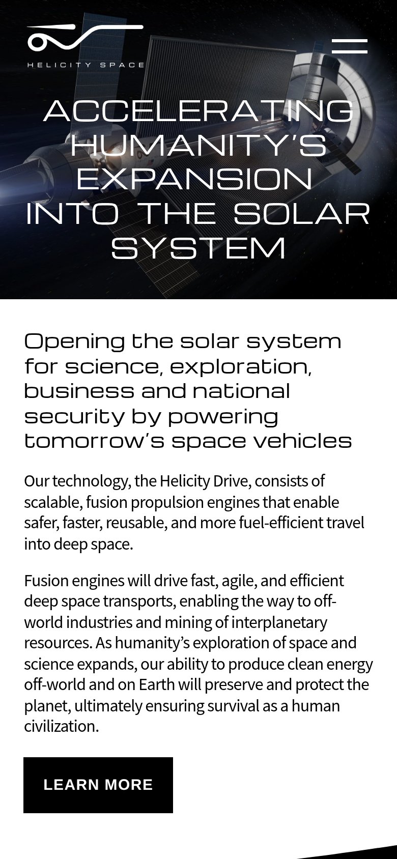 Helicity Space mobile capture for Mobile web