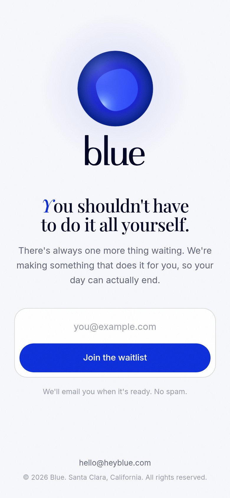 Blue mobile capture for Mobile web